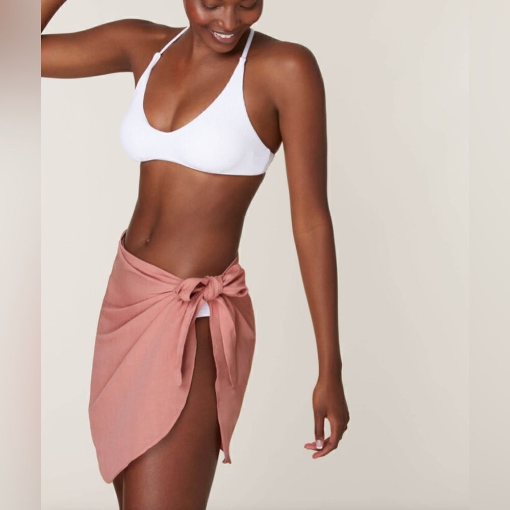 NWT Andie The Flores Sarong Linen in Sunset Size XXL/XXXL